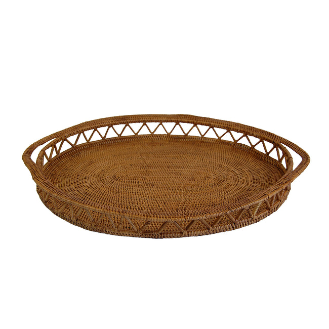 Bali Tray, Oval, Festive