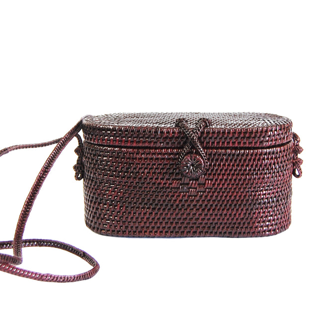 Peggy Fisher Petite Shoulder, Black Cherry