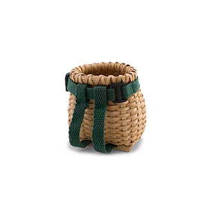 Adirondack Basket, Tiny, Navy Straps